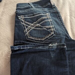 Ariat Women's Dark Blue Straight Leg Jeans